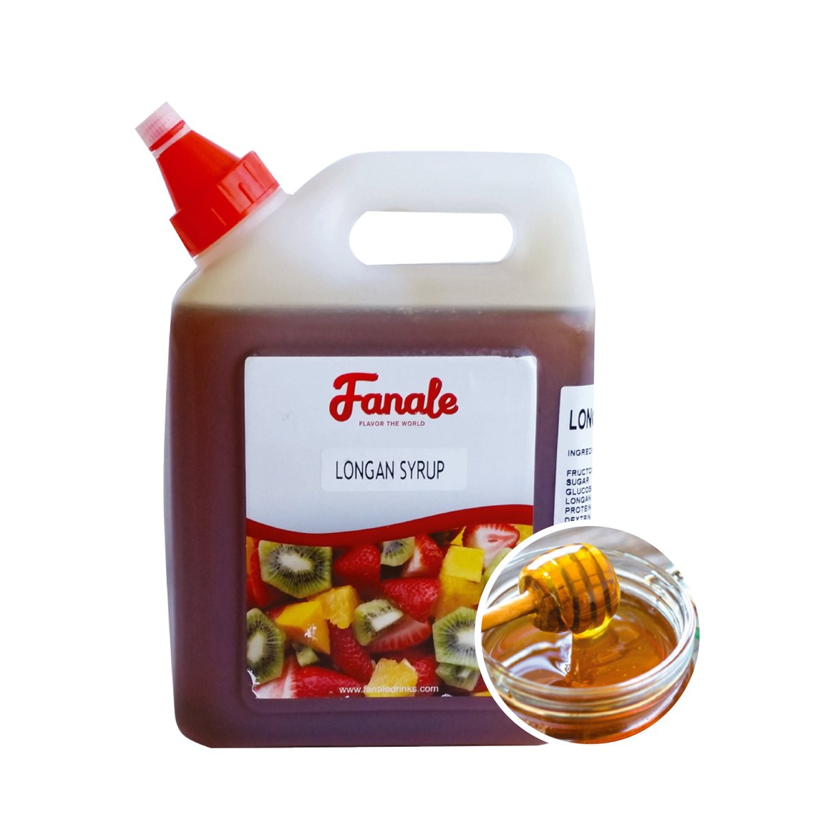 Longan Honey Syrup — 5.5 lb bottle