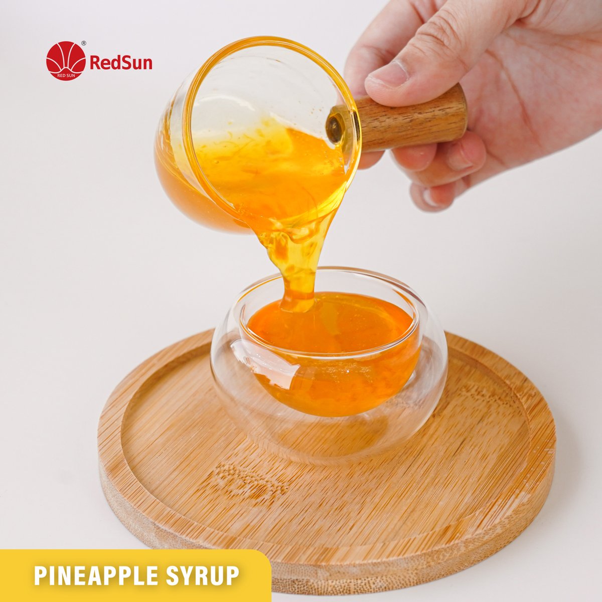 Pineapple Syrup 5KG (11LBS) (Bottle)