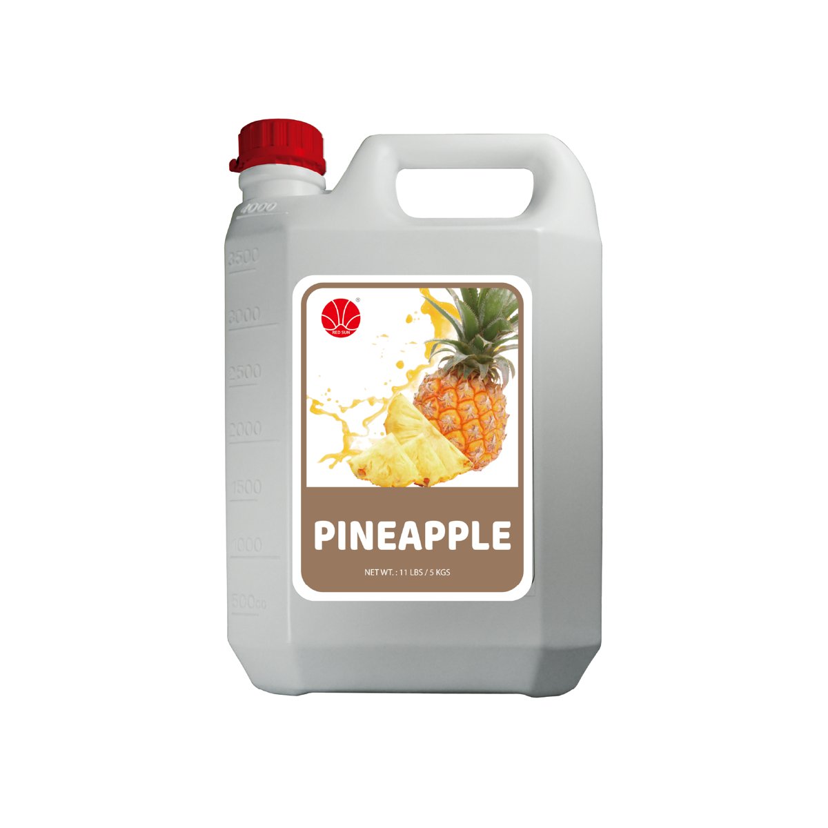 Pineapple Syrup 5KG (11LBS) (Bottle)