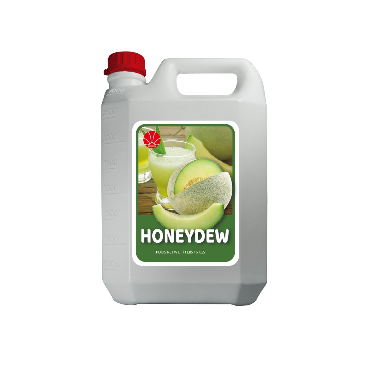 Green Honeydew Syrup 5KG (11LBS) (Bottle)