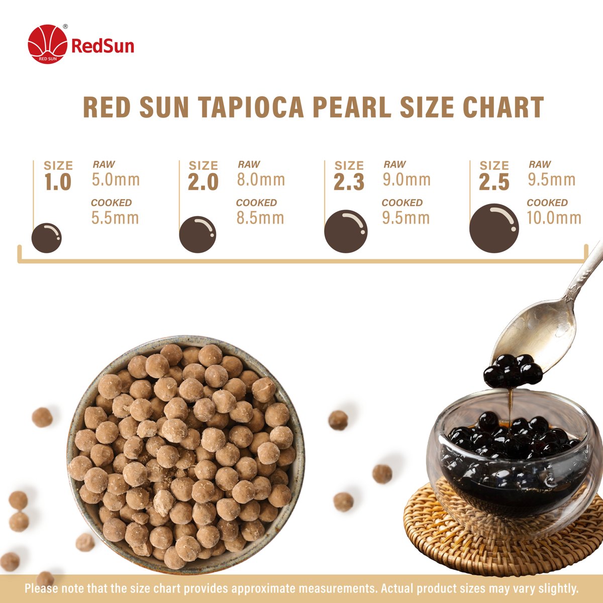 Quick 15 min Cook 2.3 Tapioca Boba 6.6 LBS x 6 Bags (Case)