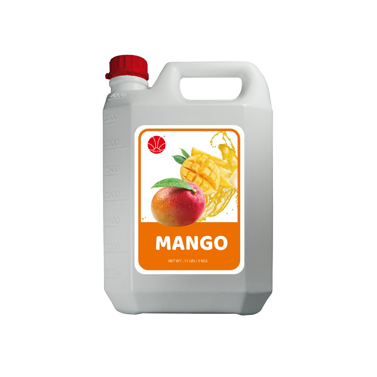 Mango Syrup 5KG (11LBS) (Bottle)