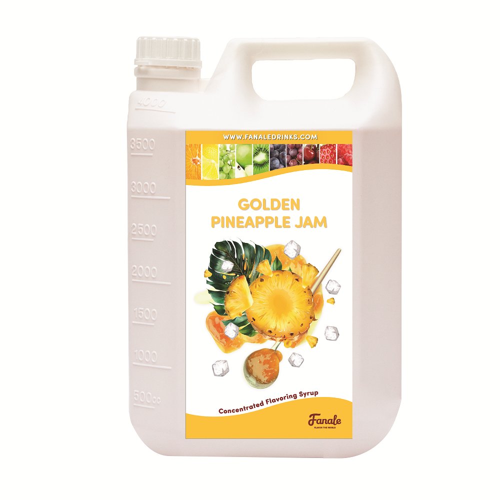 Golden Pineapple Jam — 11 lb bottle