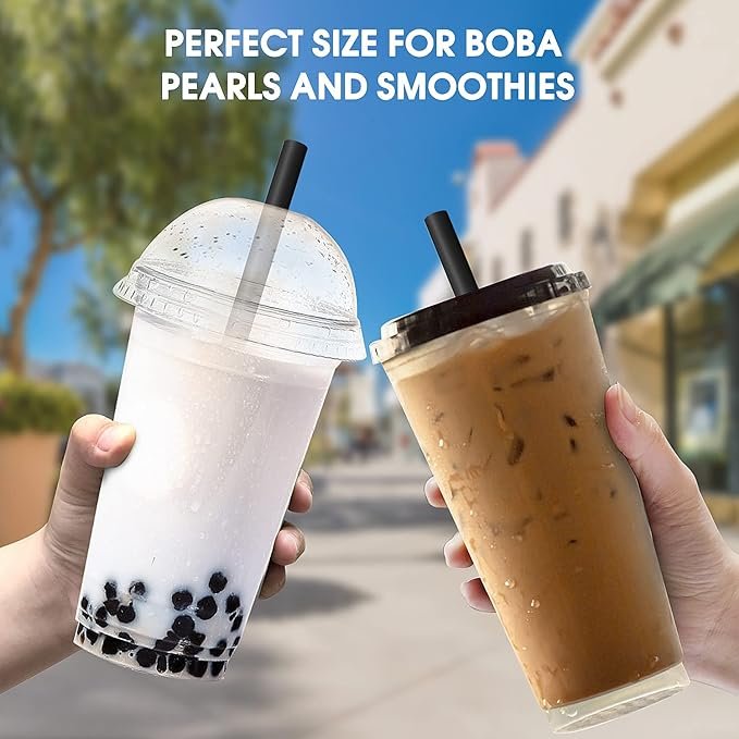 Black Straw Large Cover 3500 PCS (Case)