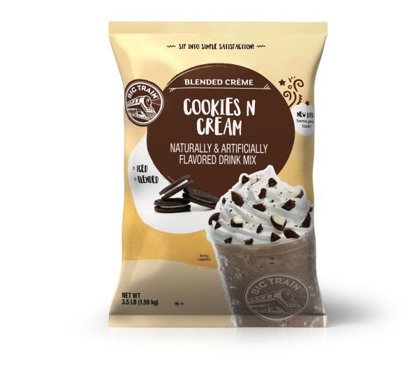 Big Train Cookies N Cream Blended Creme Mix 3.5 LBS (Bag)