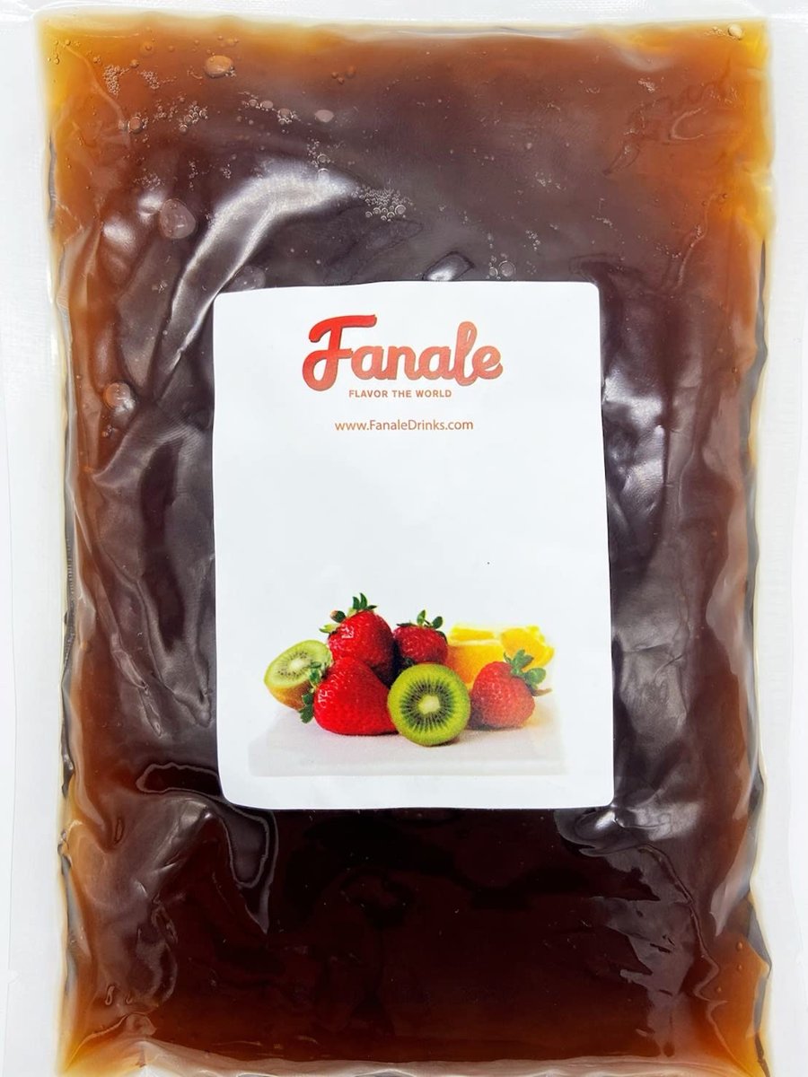 Brown Sugar Crystal Boba (Agar) — 6 × 4.4 lb bags/case
