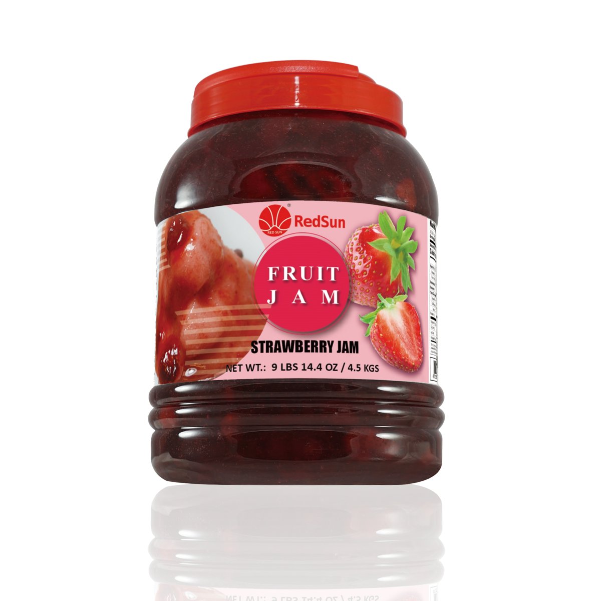 Strawberry Jam 4.5 KG (9.92 LBS) (Bottle)